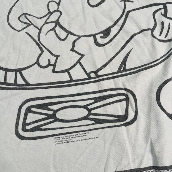 Vintage Rocky And Bullwinkle Shirt - Picture 2 of 7